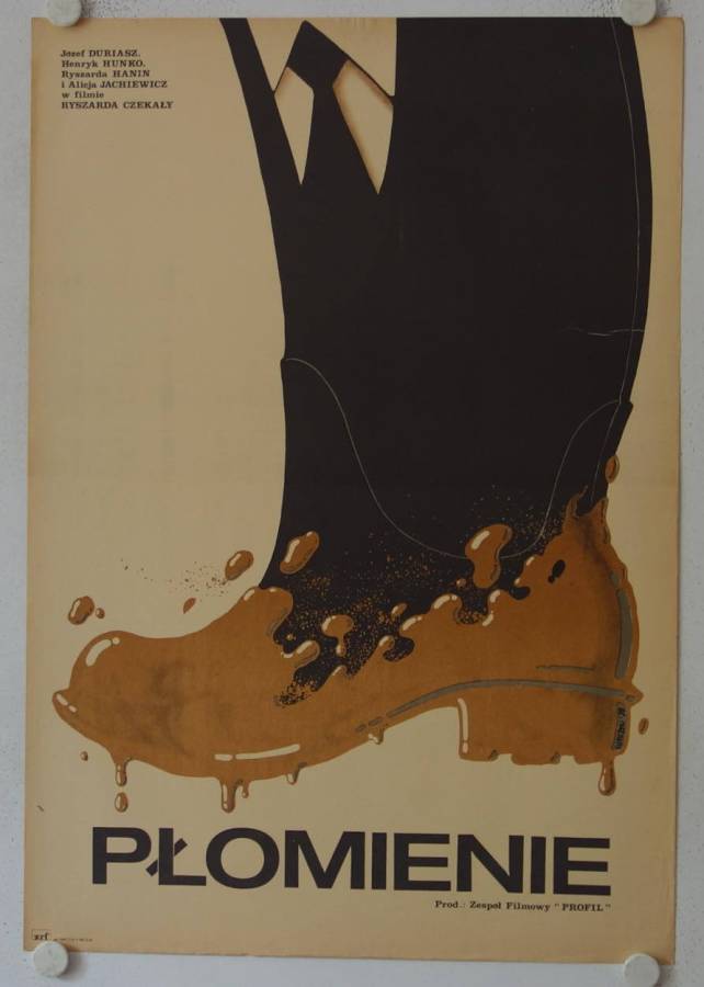 Fegefeuer originales polnisches Filmplakat